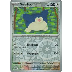 144 / 191 Snorlax Comune foil reverse (IT) -NEAR MINT-