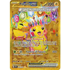 247 / 191 Pikachu ex Rara Segreta Gold foil (IT) -NEAR MINT-