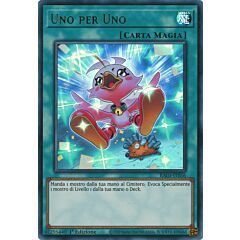 RA03-IT056 Uno per Uno (Versione Alternativa) Ultra Rara 1a Edizione (IT) -NEAR MINT-