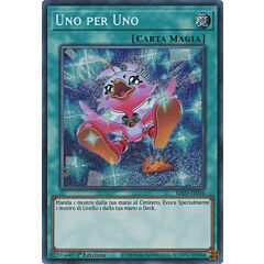 RA03-IT056 Uno per Uno (Versione Alternativa) Rara Segreta 1a Edizione (IT) -NEAR MINT-