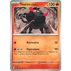 018 / 191 Tauros di Paldea Non Comune normale (IT) -NEAR MINT-