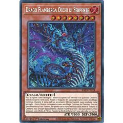 RA03-IT033 Drago Flamberga Occhi di Serpente Rara Segreta 1a Edizione (IT) -NEAR MINT-