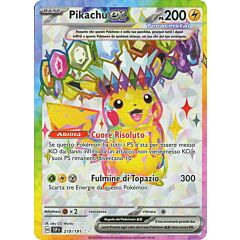 219 / 191 Pikachu ex Rara Segreta foil (IT) -NEAR MINT-