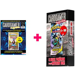 Rivista Cardgamer Magazine n.34/08 + Mystery Box 5 buste Pokemon assortite con possibilita' di trovare 1 Busta Legami Inossidabili 1 ogni 13 Mystery Box