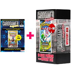 Rivista Cardgamer Magazine n.34/09 + Mystery Box 10 buste Pokemon assortite con possibilita' di trovare 1 Busta Legami Inossidabili 1 ogni 8 Mystery Box