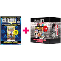 Rivista Cardgamer Magazine n.34/12 + Mystery Box - display 36 buste Pokemon Assortito con possibilita' di trovare 1 Display Eclissi Cosmica 1 ogni 13 Mystery Box