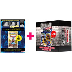 Rivista Cardgamer Magazine n.34/14 + Mystery Box - display 36 buste Pokemon Assortito con possibilita' di trovare 1 Display Evolutions (EN) 1 ogni 100 Mystery Box