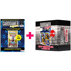 Rivista Cardgamer Magazine n.34/17 + Mystery Box - display 36 buste Pokemon Assortito con possibilita' di trovare 1 Display Evolutions (EN) 1 ogni 8 Mystery Box