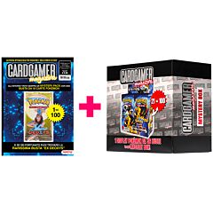 Rivista Cardgamer Magazine n.34/18 + Mystery Box - display 36 buste Pokemon Assortito con possibilita' di trovare 1 Display Evolutions (EN) 1 ogni 5 Mystery Box