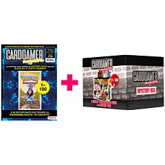 Rivista Cardgamer Magazine n.34/19 + Mystery Box - 2 display 36 buste Pokemon Assortito con possibilita' di trovare 1 Display Eclissi Cosmica 1 ogni 50 Mystery Box