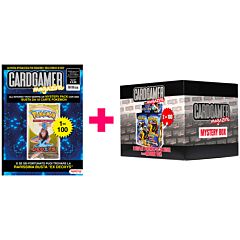 Rivista Cardgamer Magazine n.34/21 + Mystery Box - 2 display 36 buste Pokemon Assortito con possibilita' di trovare 1 Display Evolutions (EN) 1 ogni 50 Mystery Box