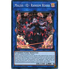 CRBR-IT018 Maliss Q Ransom Rosso Super Rara 1a Edizione (IT) -NEAR MINT-