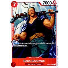 OP09-009 Benn Beckman super rare foil (EN) -NEAR MINT-