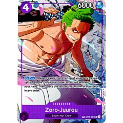 OP09 ST18-004 Zoro-Juurou treasure rare foil (EN) -NEAR MINT-