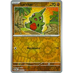 047 / 131 Larvitar Comune foil reverse (IT) -NEAR MINT-