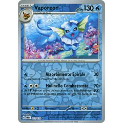 022 / 131 Vaporeon Rara foil reverse (IT) -NEAR MINT-