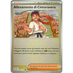 098 / 131 Allenamento di Cinturanera Comune foil reverse Poke Ball (IT) -NEAR MINT-