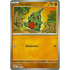 047 / 131 Larvitar Comune foil reverse Poke Ball (IT) -NEAR MINT-