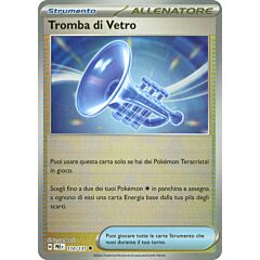 110 / 131 Tromba di Vetro Non Comune foil reverse Poke Ball (IT) -NEAR MINT-