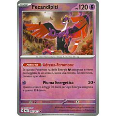 045 / 131 Fezandipiti Rara foil reverse Poke Ball (IT) -NEAR MINT-