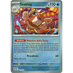 021 / 131 Seaking Non Comune foil reverse Poke Ball (IT) -NEAR MINT-