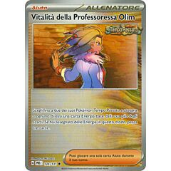 120 / 131 Vitalita' della Professoressa Olim Non Comune foil reverse Poke Ball (IT) -NEAR MINT-