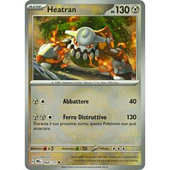 068 / 131 Heatran Non Comune foil reverse Poke Ball (IT) -NEAR MINT-