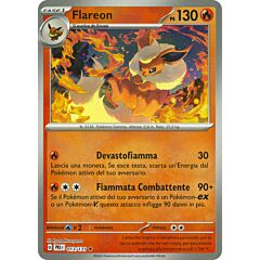 013 / 131 Flareon Rara foil reverse Poke Ball (IT) -NEAR MINT-