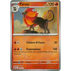 016 / 131 Pyroar Non Comune foil reverse Master Ball (IT) -NEAR MINT-