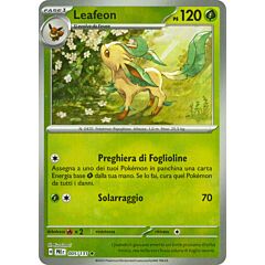 005 / 131 Leafeon Rara foil reverse Poke Ball (IT) -NEAR MINT-