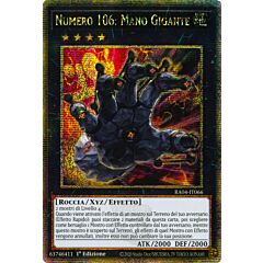 RA04-IT066 Numero 106: Mano Gigante Rara Segreta Quarto di Secolo 1a Edizione (IT) -NEAR MINT-
