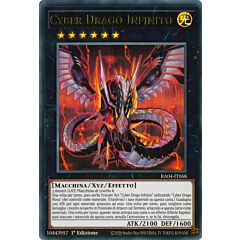 RA04-IT068 Cyber Drago Infinito Ultra Rara 1a Edizione (IT) -NEAR MINT-
