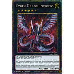 RA04-IT068 Cyber Drago Infinito Platinum Segreta 1a Edizione (IT) -NEAR MINT-
