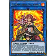 RA04-IT074 Hiita l'Ammaliatrice del Fuoco, Infiammata Ultra Rara 1a Edizione (IT) -NEAR MINT-