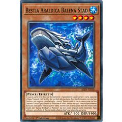 ALIN-IT010 Bestia Araldica Balena Stad Comune 1a Edizione (IT) -NEAR MINT-