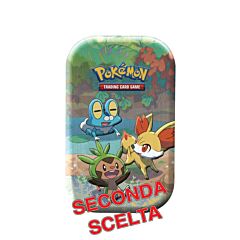 Gran Festa Mini Tin da Collezione Kalos Starter: Chespin, Fennekin e Froakie (IT) -SECONDA SCELTA-