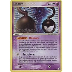 ? / 28 Unown rara foil (IT) -NEAR MINT-