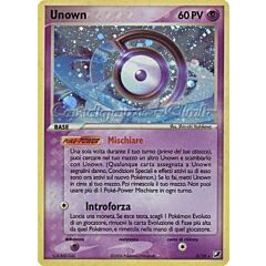 D / 28 Unown rara foil (IT) -NEAR MINT-