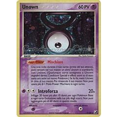 V / 28 Unown rara foil (IT) -NEAR MINT-