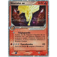 096 / 101 Ninetales EX rara ex foil (IT) -NEAR MINT-