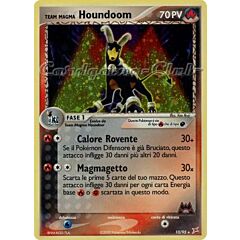 10 / 95 Team Magma Houndoom rara foil (IT) -NEAR MINT-