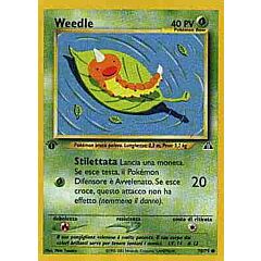 70 / 75 Weedle comune unlimited (IT)  -GOOD-