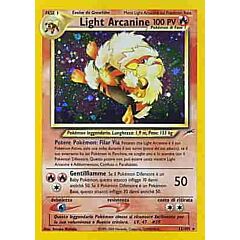 012 / 105 Light Arcanine rara foil unlimited (IT) -NEAR MINT-