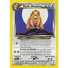 021 / 105 Dark Ursaring rara unlimited (IT) -NEAR MINT-
