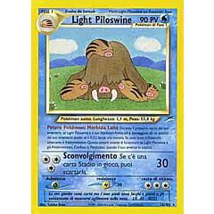 026 / 105 Light Piloswine rara unlimited (IT) -NEAR MINT-