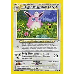 054 / 105 Light Wigglytuff non comune unlimited (IT) -NEAR MINT-