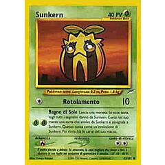 083 / 105 Sunkern comune unlimited (IT) -NEAR MINT-