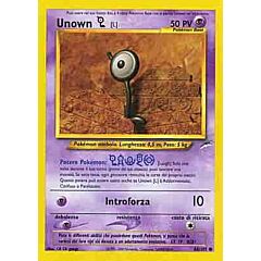 086 / 105 Unown L comune unlimited (IT) -NEAR MINT-