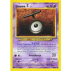 088 / 105 Unown T comune unlimited (IT) -NEAR MINT-