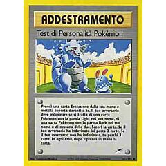 102 / 105 Test di Personalita' Pokemon non comune unlimited (IT) -NEAR MINT-